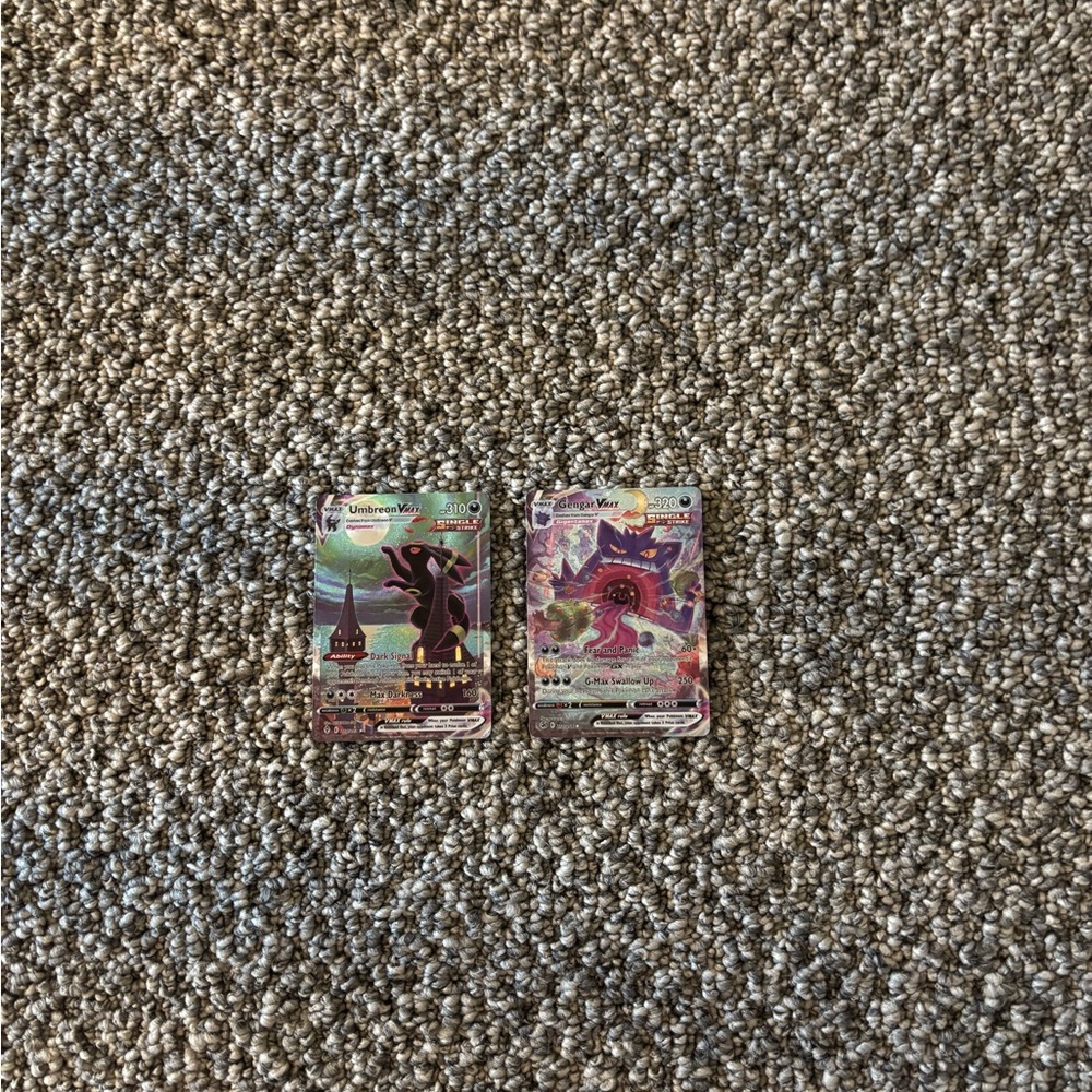 umbreon vmax and gengar vmax bundle